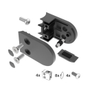 Glass clamp - set